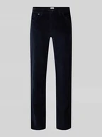 Spodnie męskie - Spodnie sztruksowe z 5 kieszeniami model ‘Cadiz’ - miniaturka - grafika 1