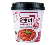 Szybkie dania obiadowe - Koreańskie Kluski Ryżowe Instant Yopokki Tteokbokki Ostre 120G - miniaturka - grafika 1