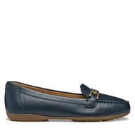 Mokasyny damskie - Mokasyny Geox D Annytah Moc D84BMA 00046 C4002 Granatowy - miniaturka - grafika 1
