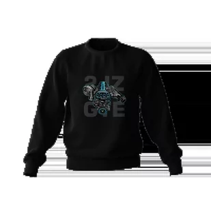 Czarna bluza Silnik 2JZ-GTE-XXL - Odzież do sportów motorowych - miniaturka - grafika 1
