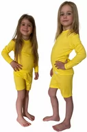 Odzież sportowa dziecięca - SPORT szorty - dziecięce .150 .żółty - miniaturka - grafika 1