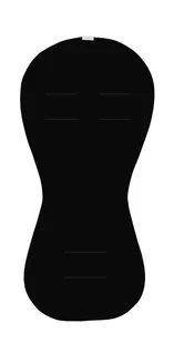 Podkładka Paddi do fotelika redukująca nacisk 0-36 kg- czarna - Akcesoria do fotelików - miniaturka - grafika 1