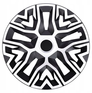 Kołpak 15" THE BEST BICOLOR white/black - Kołpaki samochodowe - miniaturka - grafika 1