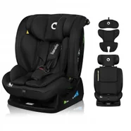 Lionelo Fotelik Samochodowy  Izzy I-Size  40-150 Cm (0-36 Kg) Black Carbon