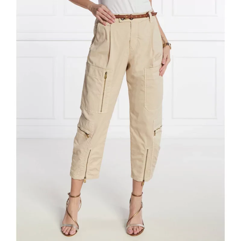 Pinko Spodnie cargo | Regular Fit | stretch