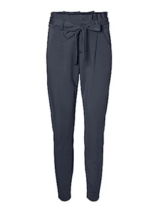 VERO MODA Damskie spodnie materiałowe Paperbag Eva 10205932 Ombre Blue XL/30, niebieski (Ombre Blue), XL - Spodnie damskie - miniaturka - grafika 1