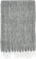 Narzuty - Narzuta Brushed 150 x 200 cm szara - miniaturka - grafika 1