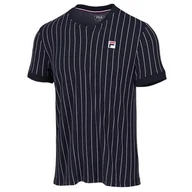 Koszulki męskie - Koszulka sportowa męska Fila Stripes - miniaturka - grafika 1