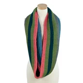 Czapki dla dzieci - Komin Zimowa Tęcza - miniaturka - grafika 1