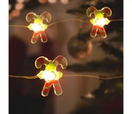 Oświetlenie świąteczne - LED Łańcuch bożonarodzeniowy 20xLED/2xAA 2,2m ciepła biel - miniaturka - grafika 1