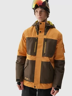 Kurtka snowboardowa męska 4F M314 orange L - Kurtki narciarskie - miniaturka - grafika 1