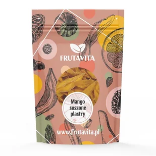 Mango suszone plastry 500 g - Owoce świeże i suszone - miniaturka - grafika 1