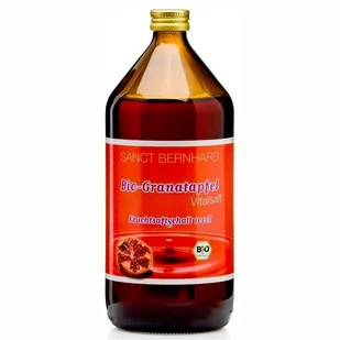 Sok z owoców granatów BIO - Sanct Bernhard - 1 litr - Soki i napoje niegazowane - miniaturka - grafika 1