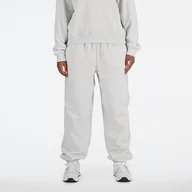 Spodnie sportowe damskie - Spodnie damskie New Balance WP41513AHH szare - miniaturka - grafika 1