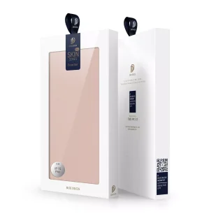 Etui do iPhone 15 Pro pokrowiec z klapką i portfelem Dux Ducis Skin Pro - różowe - Portfele - miniaturka - grafika 10
