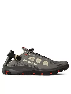 Salomon Sandały Techamphibian 5 L47114900 Szary - Sandały męskie - miniaturka - grafika 1
