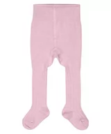 Rajstopy - FALKE Unisex dziecięce przytulne rajstopy żebrowe zrównoważona bawełna kaszmir beżowy niebieski różowy grube ciepłe termiczne nieprzezroczyste wzorzyste wysoki stan idealne na jesień i zimę 1 para - miniaturka - grafika 1