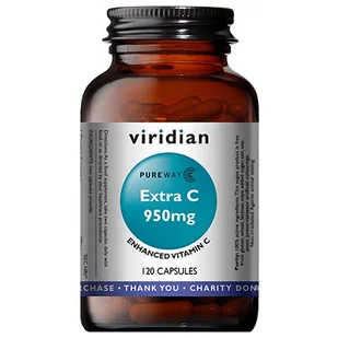 Viridian Extra C 950g 120 kaps. - Witaminy i minerały - miniaturka - grafika 1