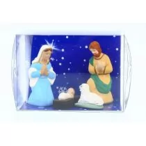 Victoranna Figurka gipsowa Szopka 65 mm - Dekoracje domu - miniaturka - grafika 1