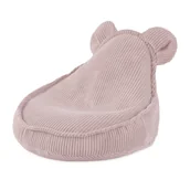 Krzesła obrotowe dla dzieci - MISIOO Huggy Bear Fotel 68x45 jasny róż sztruks premium - miniaturka - grafika 1