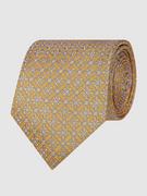 Krawaty i muchy męskie - Krawat z czystego jedwabiu (8 cm) - miniaturka - grafika 1