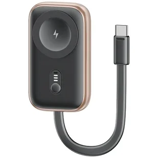 Usams CD245 do Apple Watch z powerbankiem 1200mAh + kabel USB-C tarnish - Powerbanki - miniaturka - grafika 1