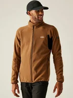 Bluzy męskie - Regatta Kurtka polarowa "Hadfield" w kolorze jasnobrązowym - miniaturka - grafika 1