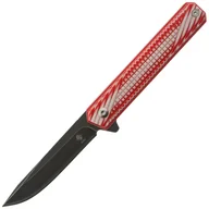 Noże - Nóż składany Womsi Wolf S90V G10 - Red/White - miniaturka - grafika 1