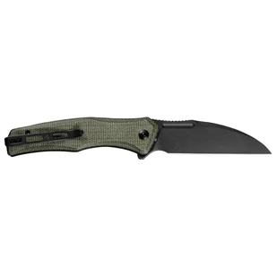 Nóż składany Sencut Watauga S21011-2 dark green micarta - Noże - miniaturka - grafika 3
