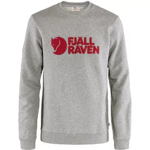 Męska bluza Fjällräven Logo Sweater M Rozmiar: L / Kolor: szary - Bluzy sportowe męskie - miniaturka - grafika 1