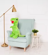 Maskotki i pluszaki - Miś Gustaw, Dinozaur Edi, zielony, 90cm - miniaturka - grafika 1