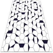 Dywany - Wewnętrzny dywan winylowy Hexagony 150x225 cm - miniaturka - grafika 1