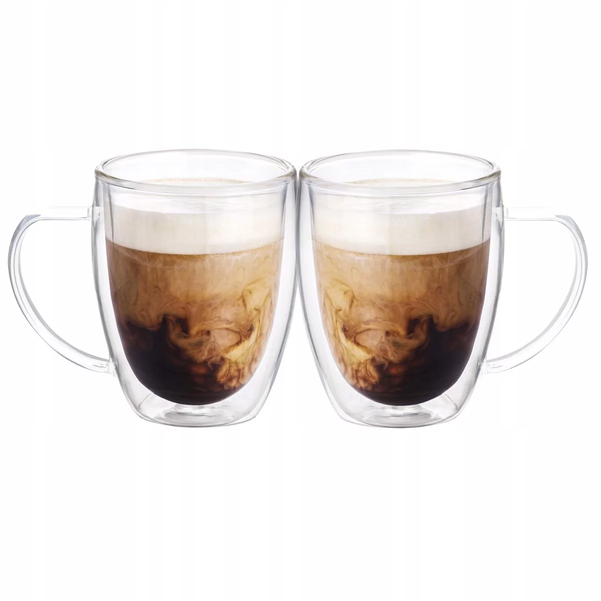 Szklanki Termiczne Do Latte Cappuccino 350Ml 2Szt