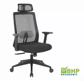 Fotele i krzesła biurowe - Fotel Obrotowy Q-058 Czarny - miniaturka - grafika 1