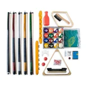 Stoły bilardowe i akcesoria - MAX Zestaw akcesoriów do bilarda "Pool Bilard" - miniaturka - grafika 1