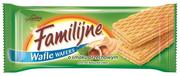 Ciastka - Familijne WAFLE O SMAKU ORZECHOWYM 180G - miniaturka - grafika 1