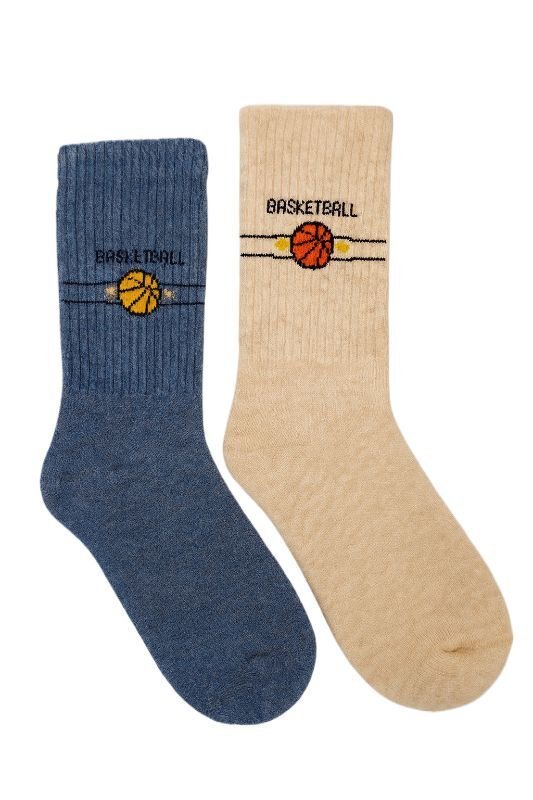 Skarpetki chłopięce skarpety dziecięce frotte bawełniane 2PAK 20-22 MYWAY