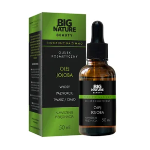 Big Nature Olejek jojoba pielęgnacja odżywienie (włosy, twarz, paznokcie, ciało) 50 ml - olej kosmetyczny - Olejki do ciała i włosów - miniaturka - grafika 1