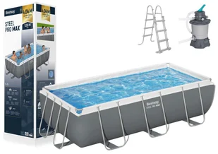 Bestway 56442 Basen Stelażowy 404 x 201 x 100 cm - Baseny ogrodowe - miniaturka - grafika 1