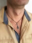 Zawieszki - Zawieszka - Saksofon szary - miniaturka - grafika 1