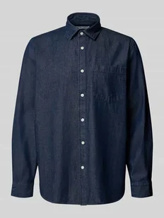 Koszula jeansowa o kroju regular fit z czystej bawełny model ‘REGCARLO’ - Koszule męskie - miniaturka - grafika 1