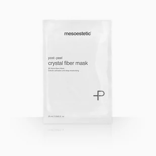 Mesoestetic Post Peel Crystal Fiber Mask (5 x 25 ml) - Pozostałe kosmetyki do pielęgnacji twarzy - miniaturka - grafika 1