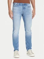 Spodnie męskie - BOSS Jeansy C-Delaware 50544869 Niebieski Slim Fit - miniaturka - grafika 1