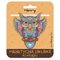 Henry Zakładka magnetyczna. Mandala Sowa - Henry - Zakładki do książek - miniaturka - grafika 1