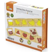Układanki dla dzieci - Viga Układanka sortuj kolory V44505 - miniaturka - grafika 1