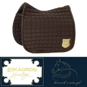 Akcesoria jeździeckie - Eskadron Potnik COTTON EMBLEM Heritage 2019/20 black mocca - miniaturka - grafika 1
