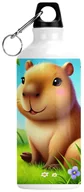 Shakery i bidony sportowe - Bidon Butelka Kapibara 500ml Na Wodę Z Napisem Nadrukiem Prezent Dzieci - miniaturka - grafika 1