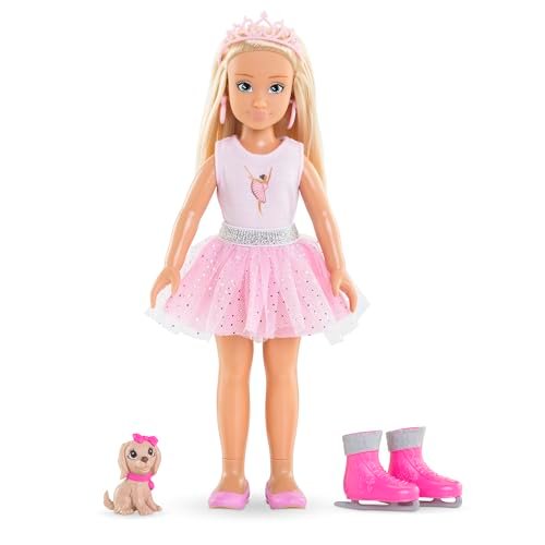 Corolle Girls - Pudełko walentynkowe Ballerina, lalka manekin, 28cm, 4 akcesoria, od 4 lat, 9000600230