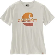 Koszulki męskie - Carhartt Koszulka Carhartt Heavyweight Fadded C Malt - miniaturka - grafika 1