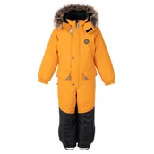 Kombinezony dla dzieci - Dziecięcy kombinezon zimowy KERT żółty Lenne r.110 - miniaturka - grafika 1